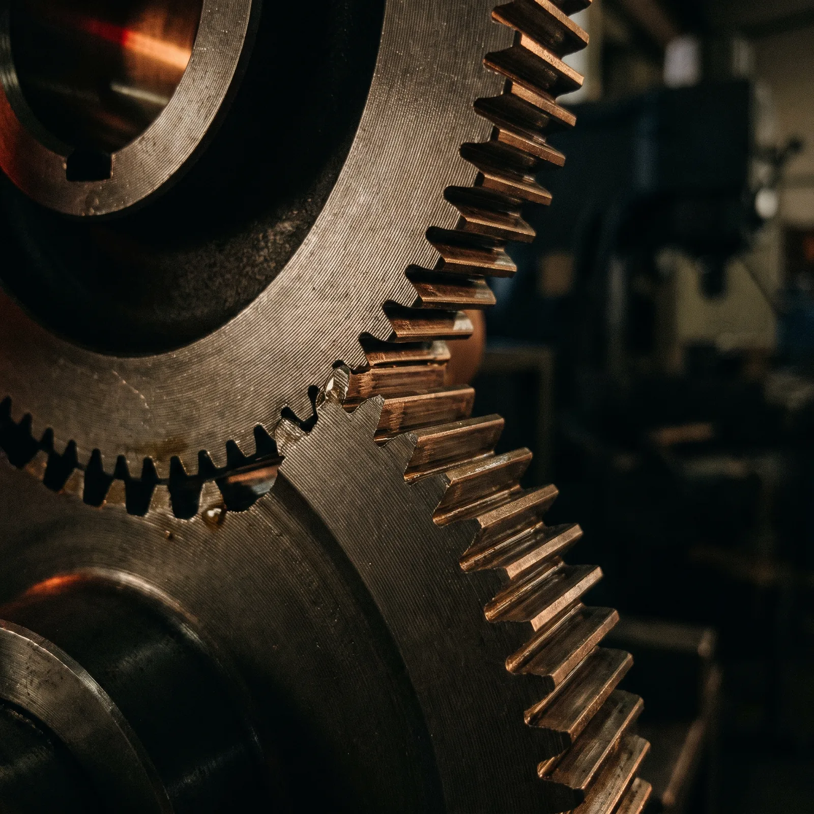 Differential gear teeth